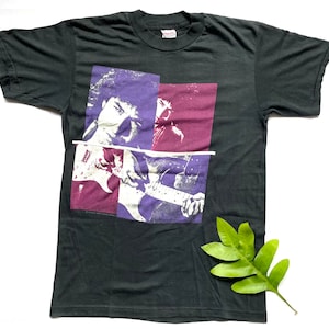 Vintage 1988 Bob Dylan Never Ending Tour T Shirt size L (W 18.5&quot; x L 27&quot;)