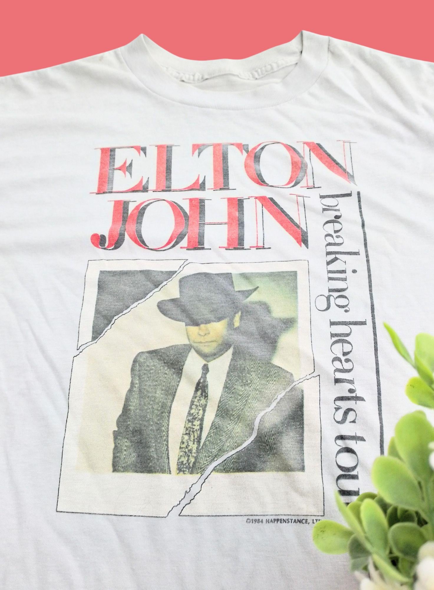Vintage 1984 Elton John Breaking Hearts Tour Everybody