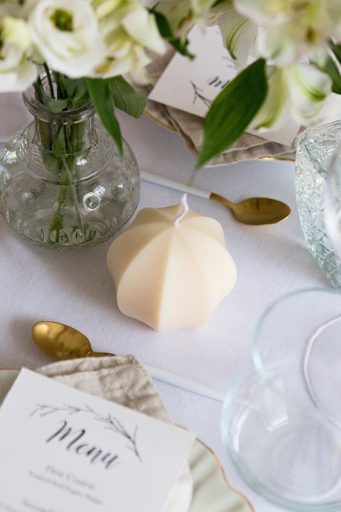 Colourful Candle Sphere Shape Home Decor Candles Interior Etsy