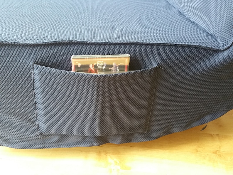 Cover Slipcover for IKEA Beddinge sofa bed Navy blue Etsy