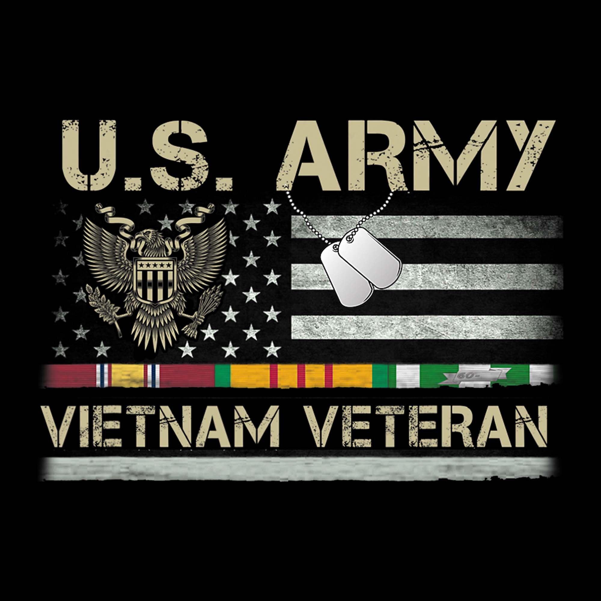 Us Army Vietnam Veteran Usa Flag Veteran Vietnam Army Design Etsy