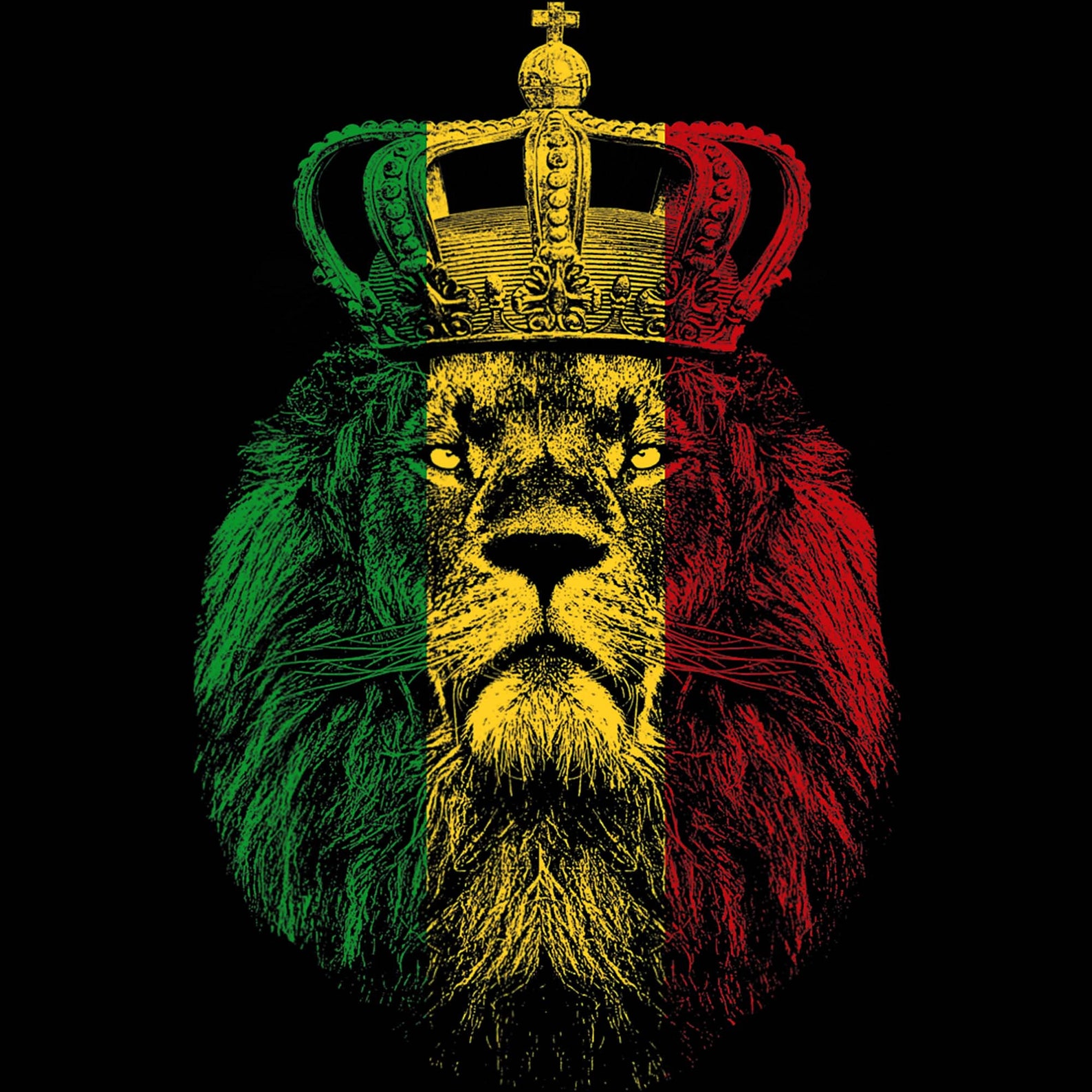 Rasta Lion Of Judah Rastafarian Reggae Ethiopian Lion Gift Etsy