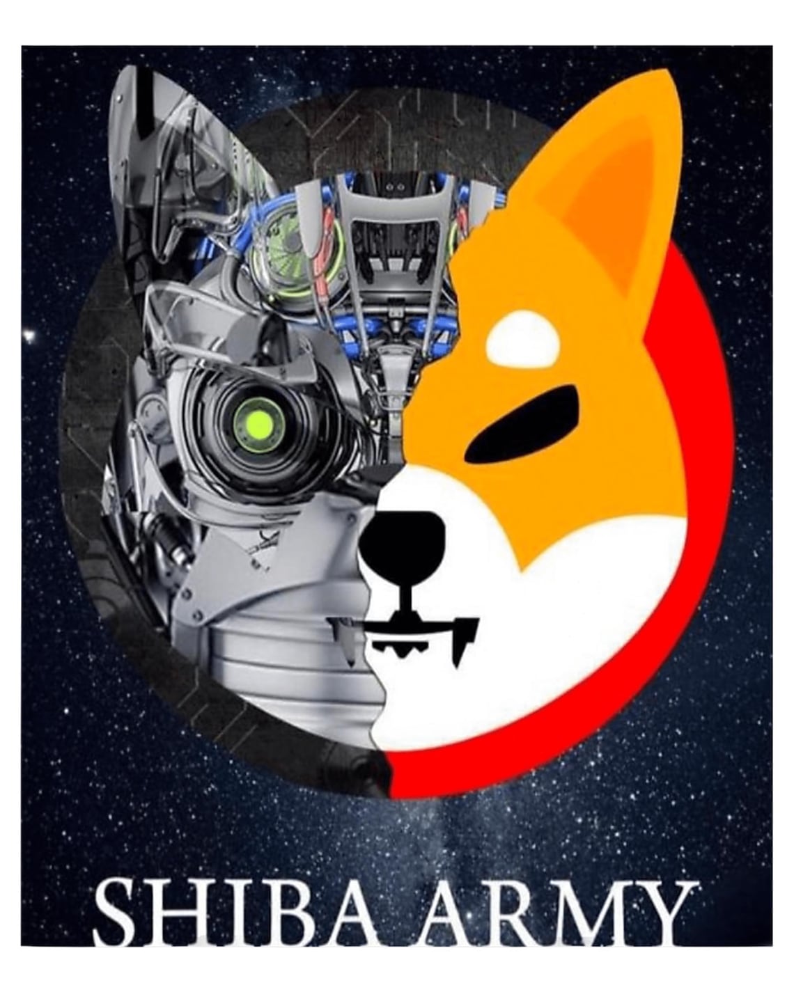 SHIBA ARMY Shibu Inu Crypto Currency Meme Png Shiba Army | Etsy