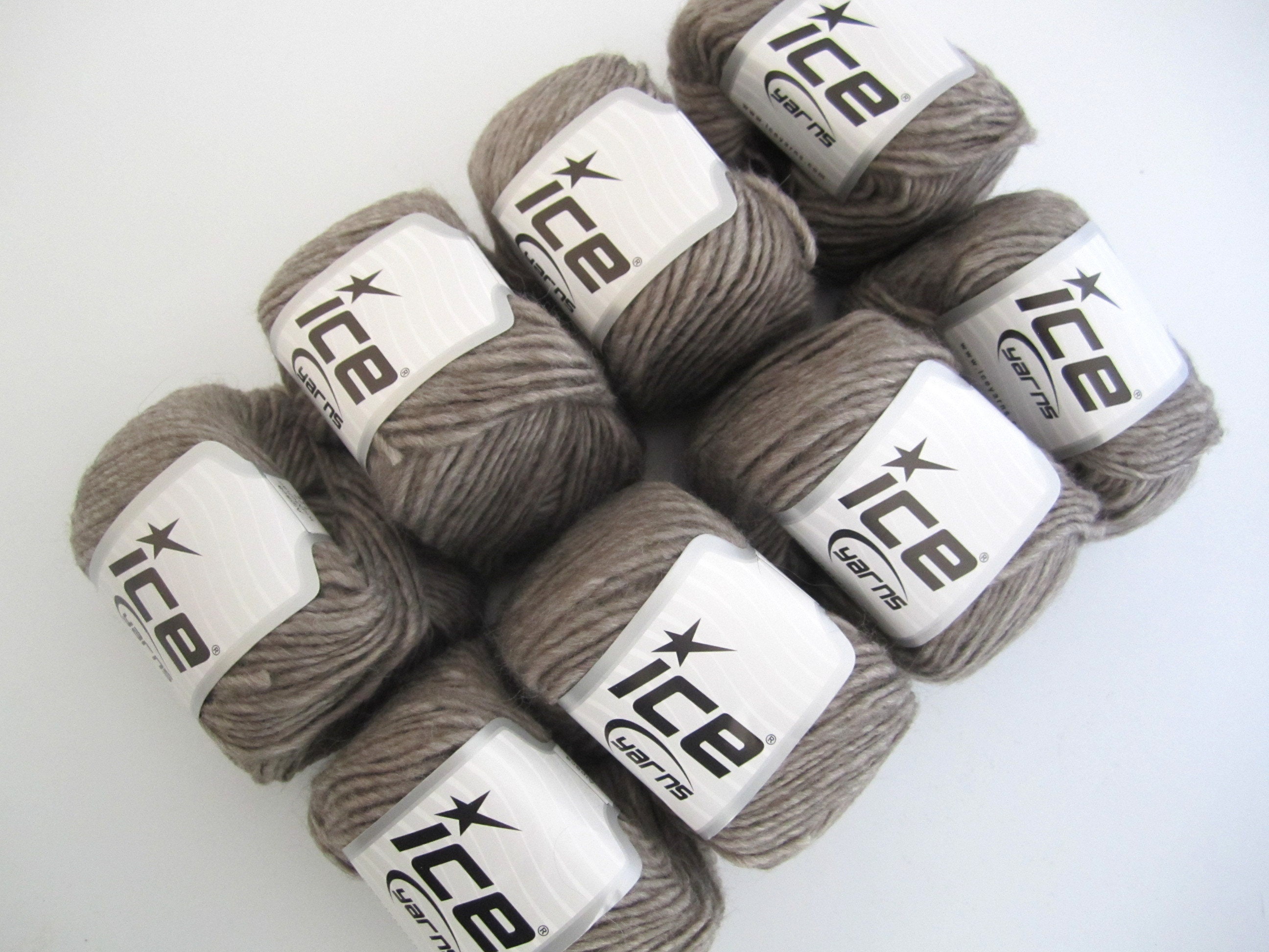  600g/1.32lb Hand Knitting Yarn Lake Blue Soft Thick