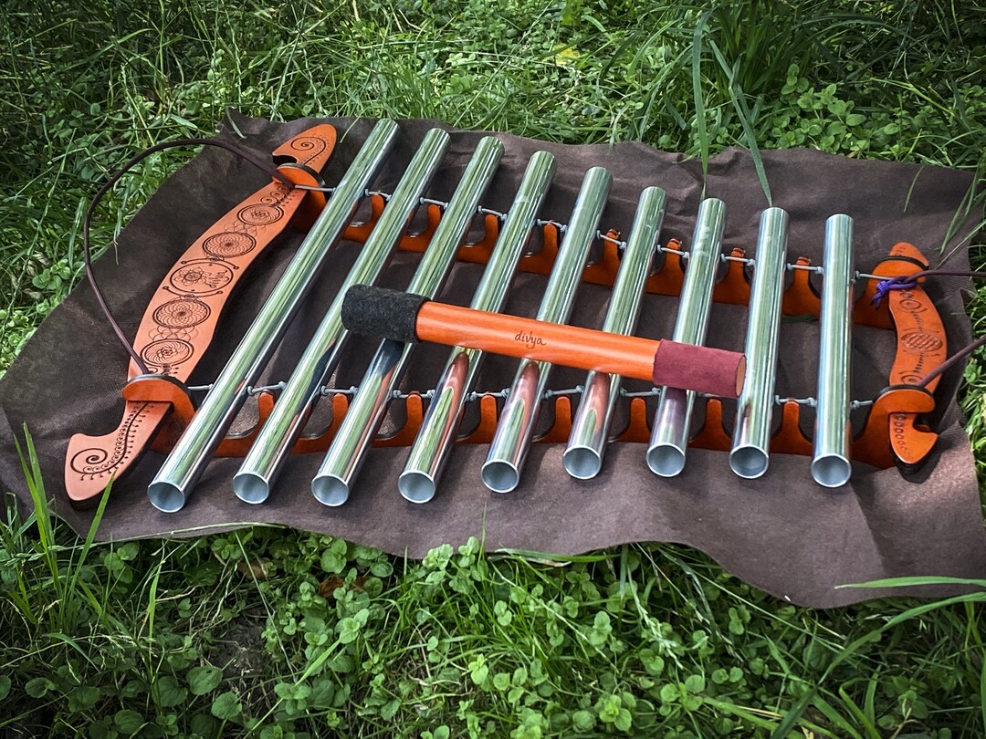 Div'ya Alchemy Cminor. Amazing Sound Healing Pentatonic Metallophone