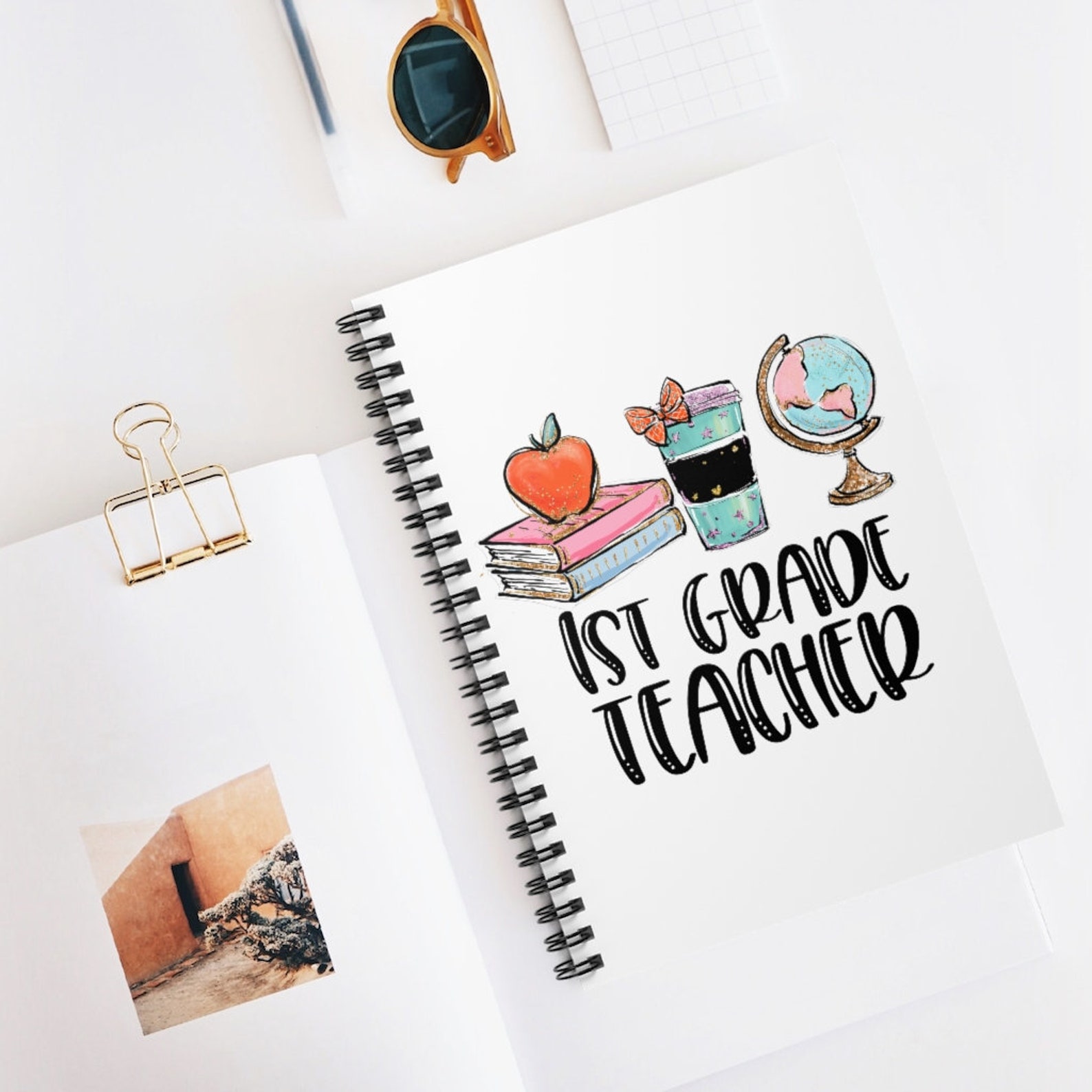 Notebook for Teacher Teacher Notebook Personalized Etsy