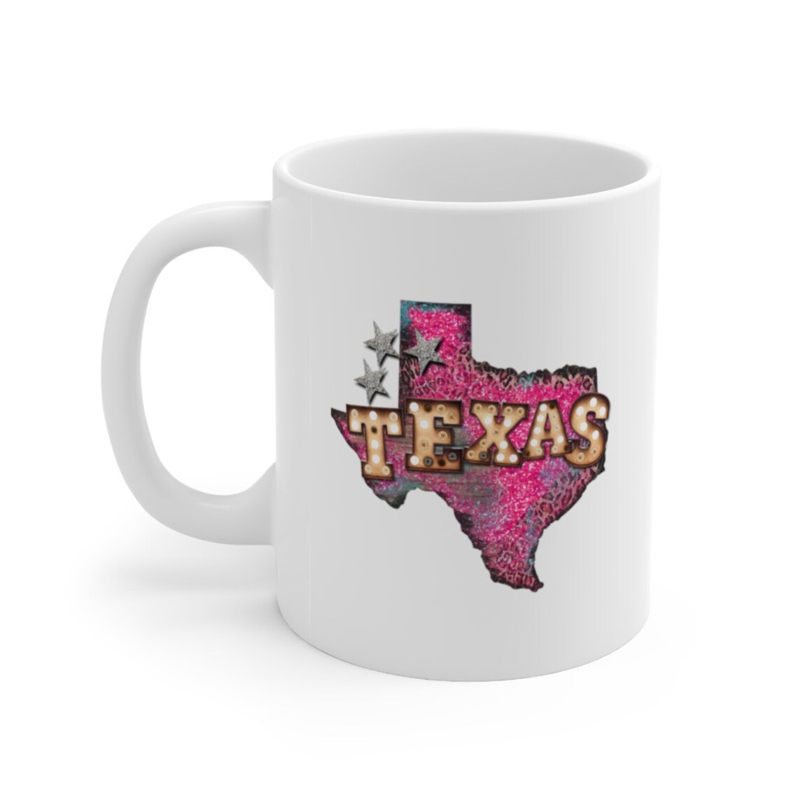 Womens Texas Mug Western Texas Mug Pink Texas Coffee Cup Etsy