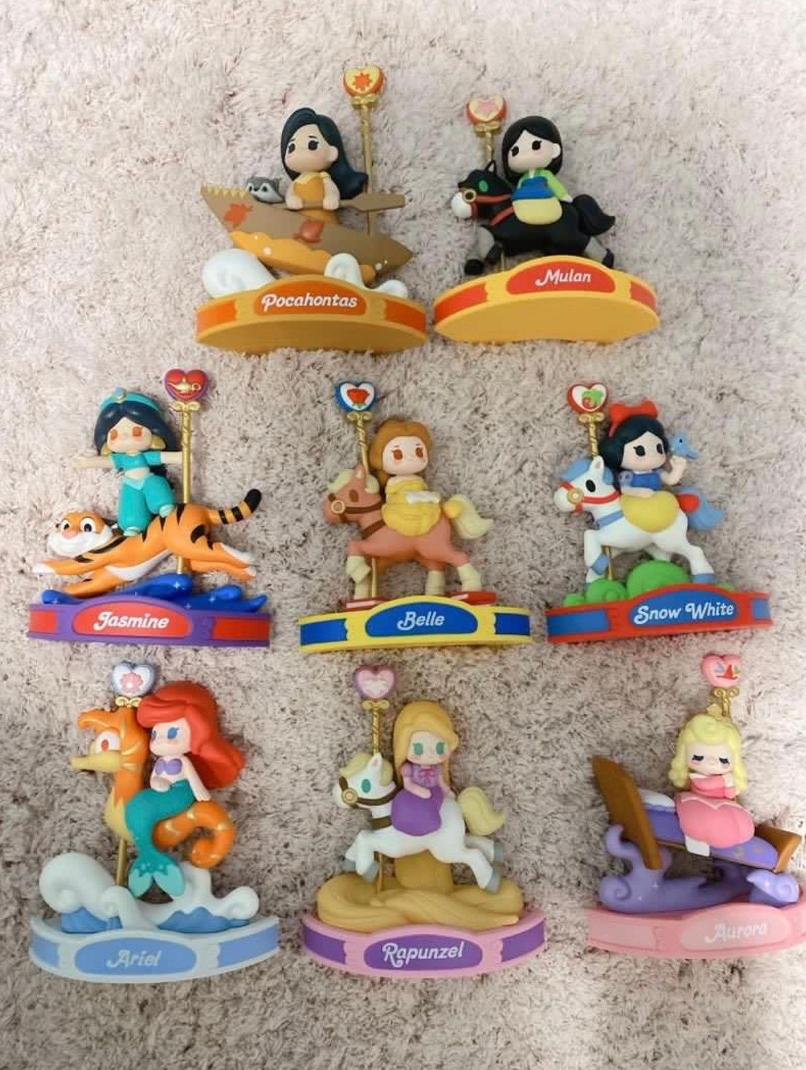 Disney Princess Carousel 52 TOYS Mystery Blind Box Etsy