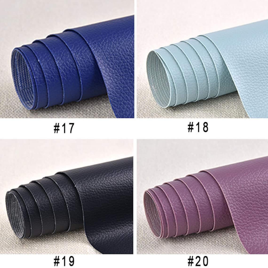 SelfAdhesive Leather Fabric Faux Leather Fabric Artificial Etsy