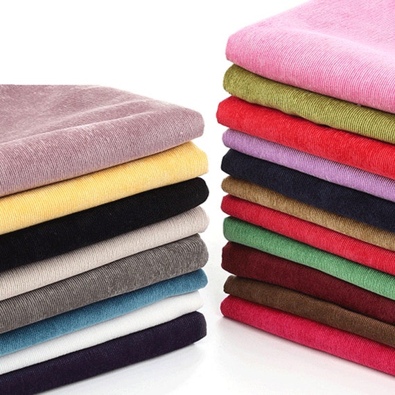 Corduroy Fabric, Winter Fabric, Coat Fabric,  DIY Cloth, Eco-friendly Fabric, Apparel  Fabric, Home decor Fabric, By The Half Yard