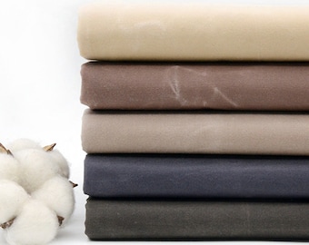 8 Unzen gewachster Baumwoll-Canvas-Gewebe, handgewachster Baumwoll-Canvas-Gewebe, wasserdichter Baumwoll-Canvas-Gewebe