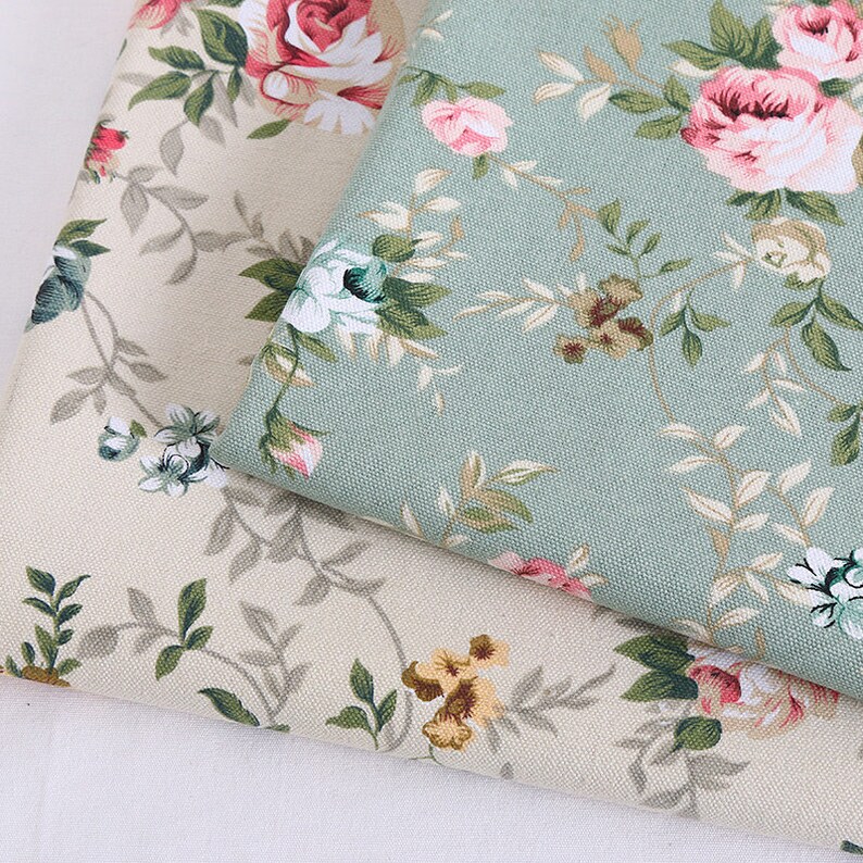 Canvas Fabric Striped Fabric Pure Cotton Fabric Sofa Linen Etsy