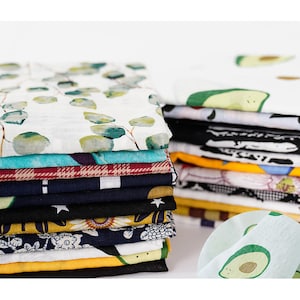 100% Cotton Fabric, Artificial Cotton Fabric, Thin Fabric, DIY Cloth, Apparel Fabric, Printed  Fabric, Skirt Fabric,By the Half Yard