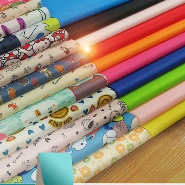 Breathable Fabric, Healthy and Environmentally Friendly Fabric, TPU Waterproof Fabric, Baby and  Elderly Changing Mats Fabric,By the Yard