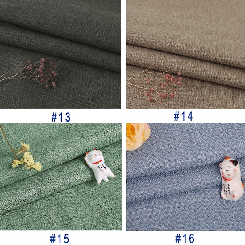 Sofa Fabric Old Coarse Cloth Cotton and Linen Canvas Thick - Etsy