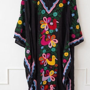 maternity mexican embroidered dress Mexican Maternity Dress