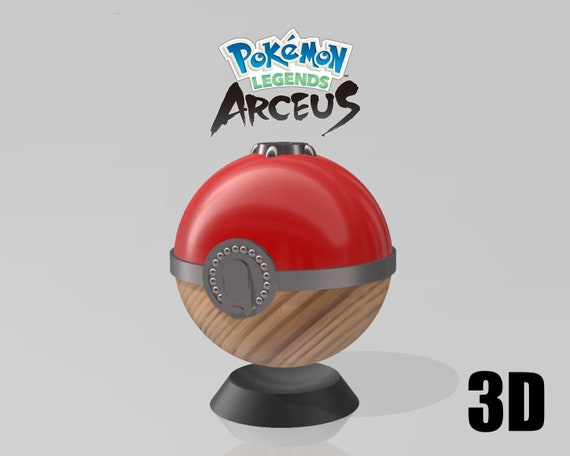3D Pokeball Pokémon Legends: Arceus | Etsy