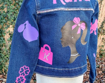 barbie blue jean jacket
