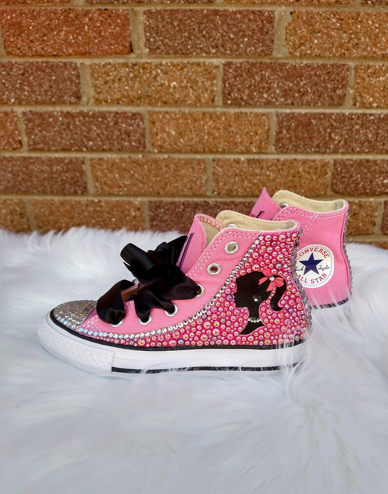 Barbie Girl Converse Bling Converse - Etsy