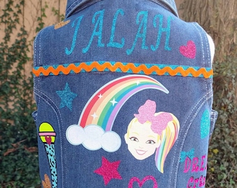 jojo denim vest