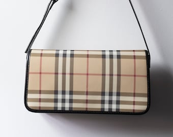 burberry print purse