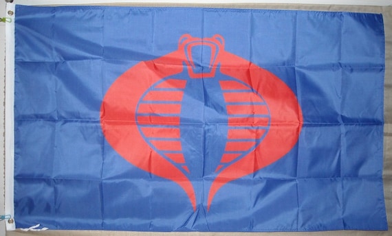 Joe Cobra 3x5 ft Flag Banner G.I