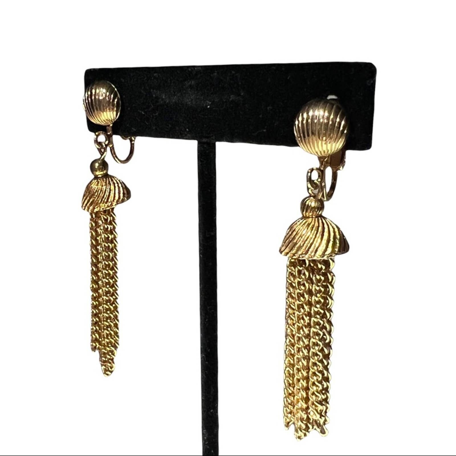Boucles D'Oreilles Clips Vintage Argentées - Marque JUDY LEE - Occasion Bon État