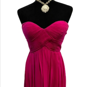 DONNA MORGAN Vintage Sheer Strapless Cocktail Dress with Sweetheart Neckline  SZ 0