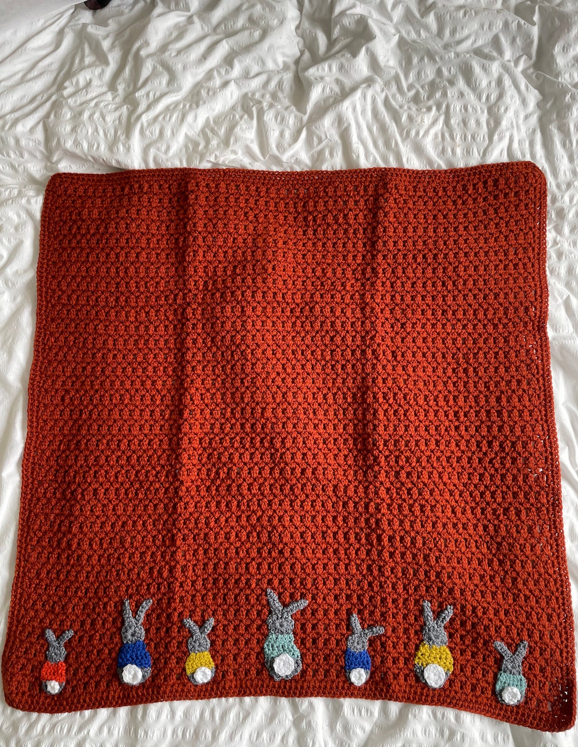 Baby Blanket Bunny blanket New born crochet blanket Etsy