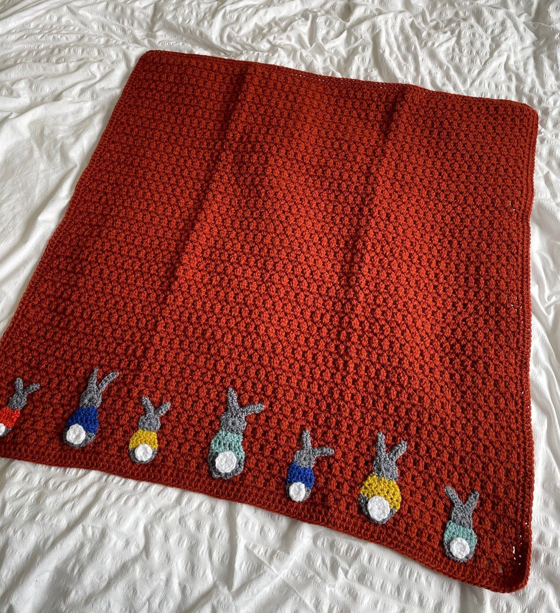 Baby Blanket Bunny blanket New born crochet blanket Etsy