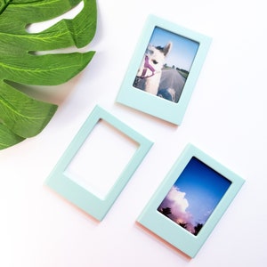 Cute Kawaii Character Bear Polaroid Frame Magnetic Instax Mini Polaroid  Picture Photo Frame With Stand 