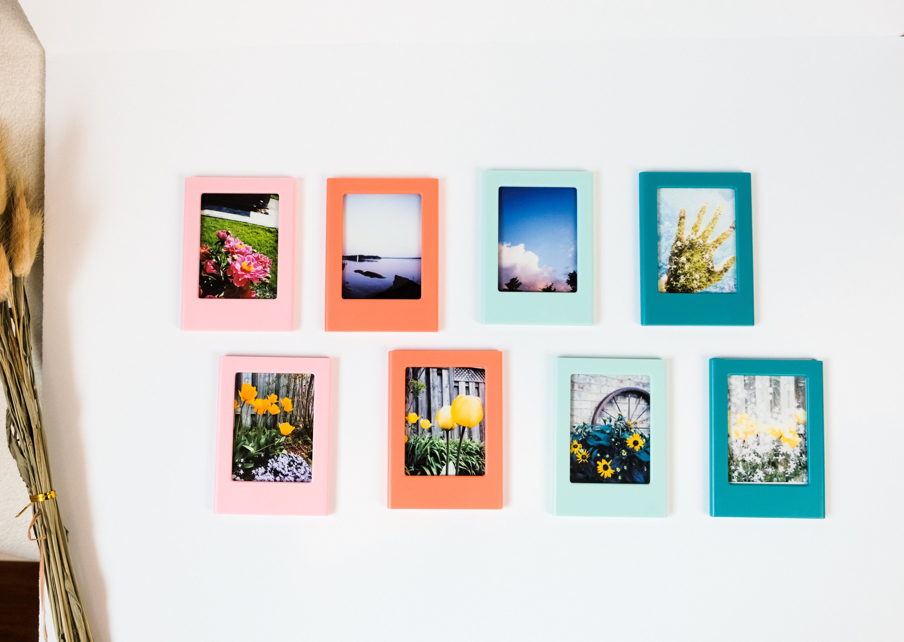 Blue Frame Convertible Photo Frame Polaroid Etsy