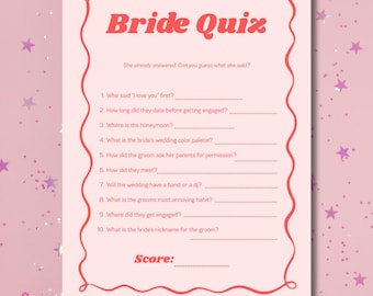 L'unico download digitale di cui hai bisogno! / Pacchetto di giochi stampabili per addio al nubilato/festa prematrimoniale