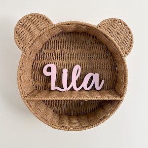 Custom Wooden Name Sign: Nursery Decor, 16 Colors