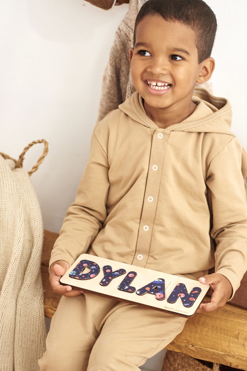 Personalized Baby Decor Baby Name Puzzle Personal Puzzle Etsy