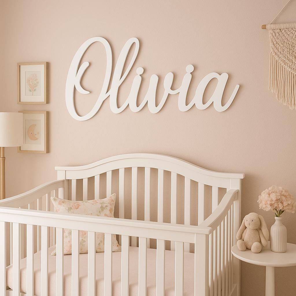 Buy Baby Name Decor Online In India India