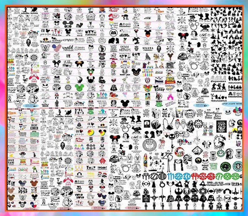 Free Free 98 Disney Svg Bundle For Cricut SVG PNG EPS DXF File