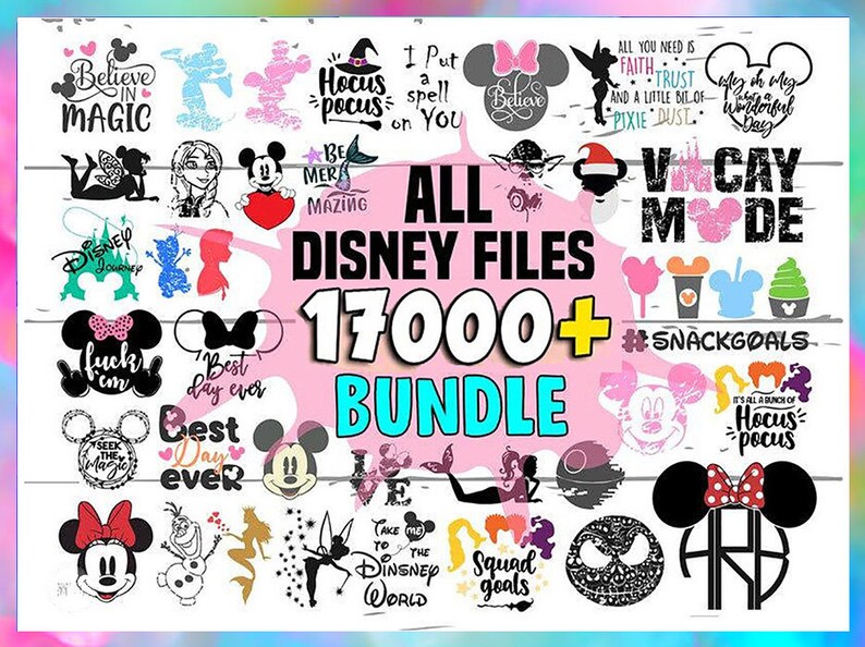 Free Free 163 Disney Svg Bundle For Cricut SVG PNG EPS DXF File