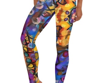 Women Leggings Colorful Leggings Women Athleisure Women Activewear Ladies Leggings Gym Women Running Legging Crazy Yoga Pant Pilates PRINT