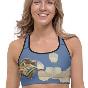 PAPILLION Sports Bra Racerback Bra Sports Bralette Activewear Bra Gym Clothes Athleisure Yoga Bra Running Bra Support Bra Athletic Bra