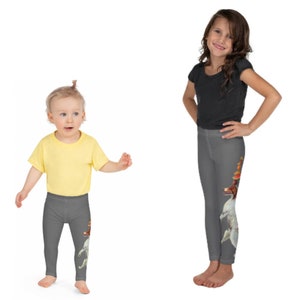 Dog Leggings Toddler Leggings Girl School Clothes Kids Dance Leggings Gymnastics Leggings Toddler Tights Baby Leggings Baby Tights Mom & Me
