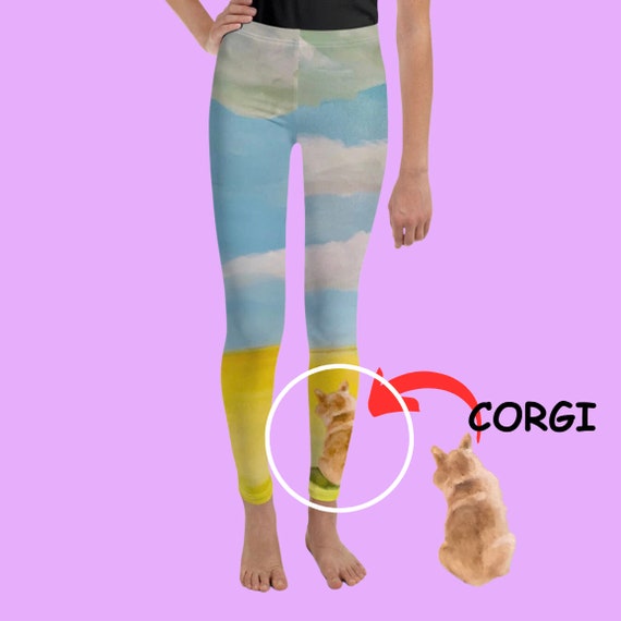 Buy CORGI Girls Leggings Dog Preteen Teen Leggings for Girls