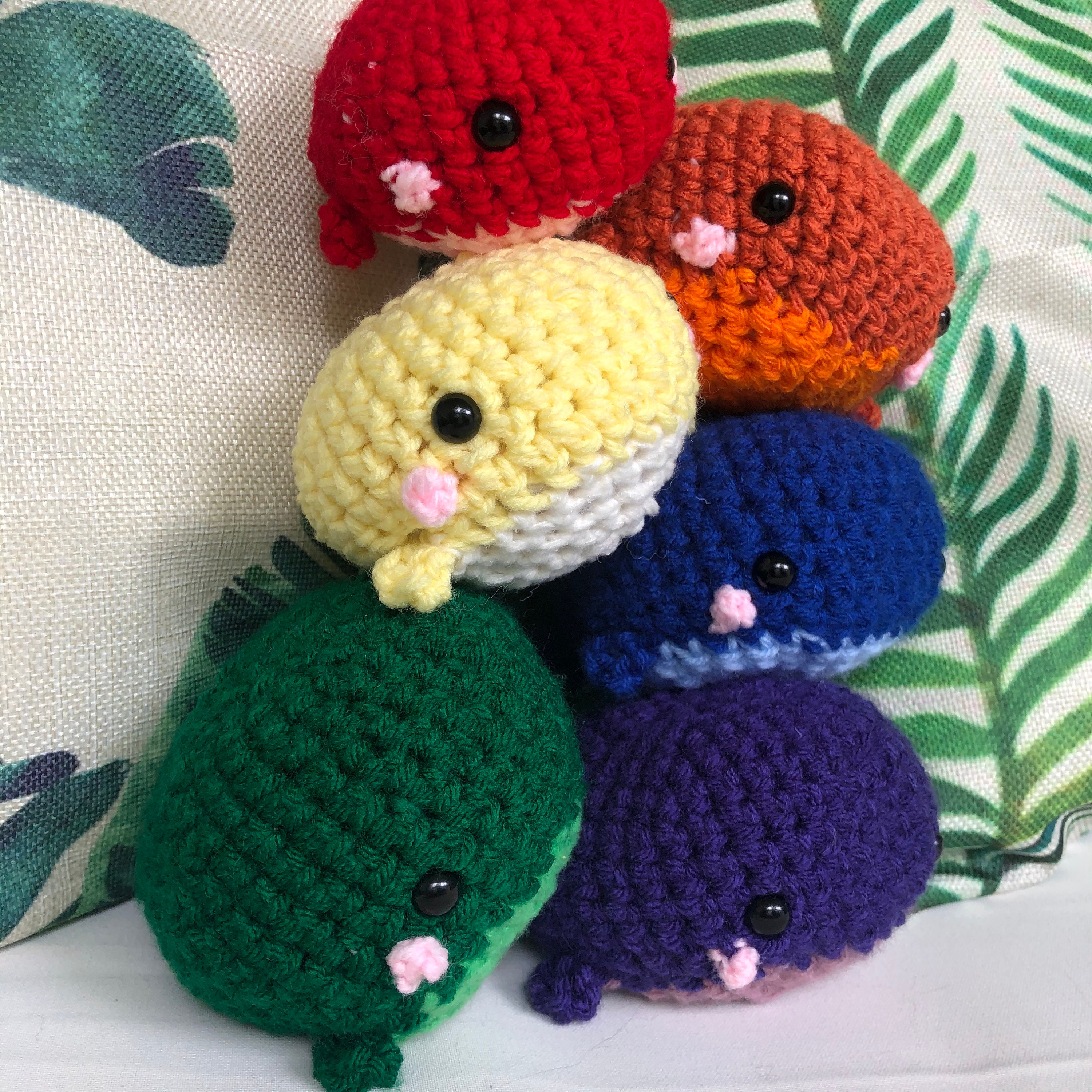 Worry Whales Crocheted Whale Amigurumi Etsy