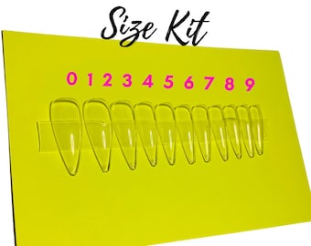 Sizing Kits for Press On Nails Bundle Pricing Available FREE Shipping Same Day Local Personal Contactless Delivery