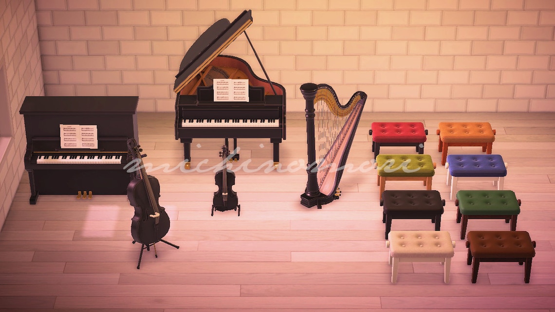 ACNH Classical Instruments Animal Crossing Etsy