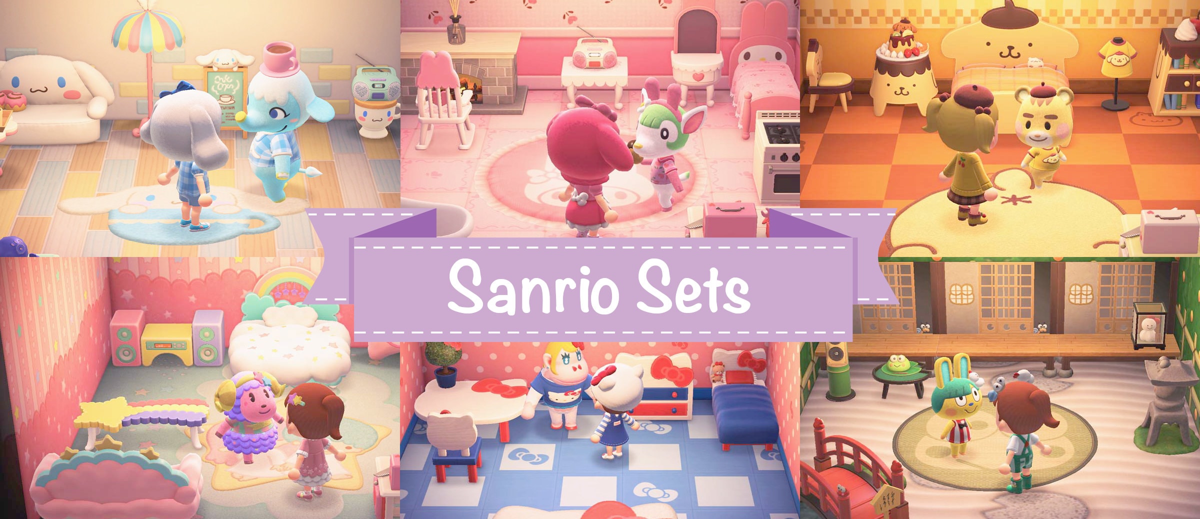 NEW ACNH Sanrio Update Animal Crossing NH Etsy
