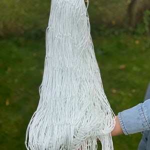 Cargo Netting Handmade 2.2mm Garden Netting Protection Cat Fox Birds Plant Vegetable Support Polypropylene 100x100mm Mesh Size