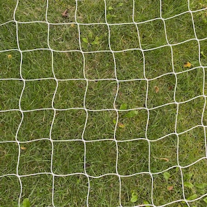 Cargo Netting Handmade 2.2mm Garden Netting Protection Cat Fox Birds Plant Vegetable Support Polypropylene 100x100mm Mesh