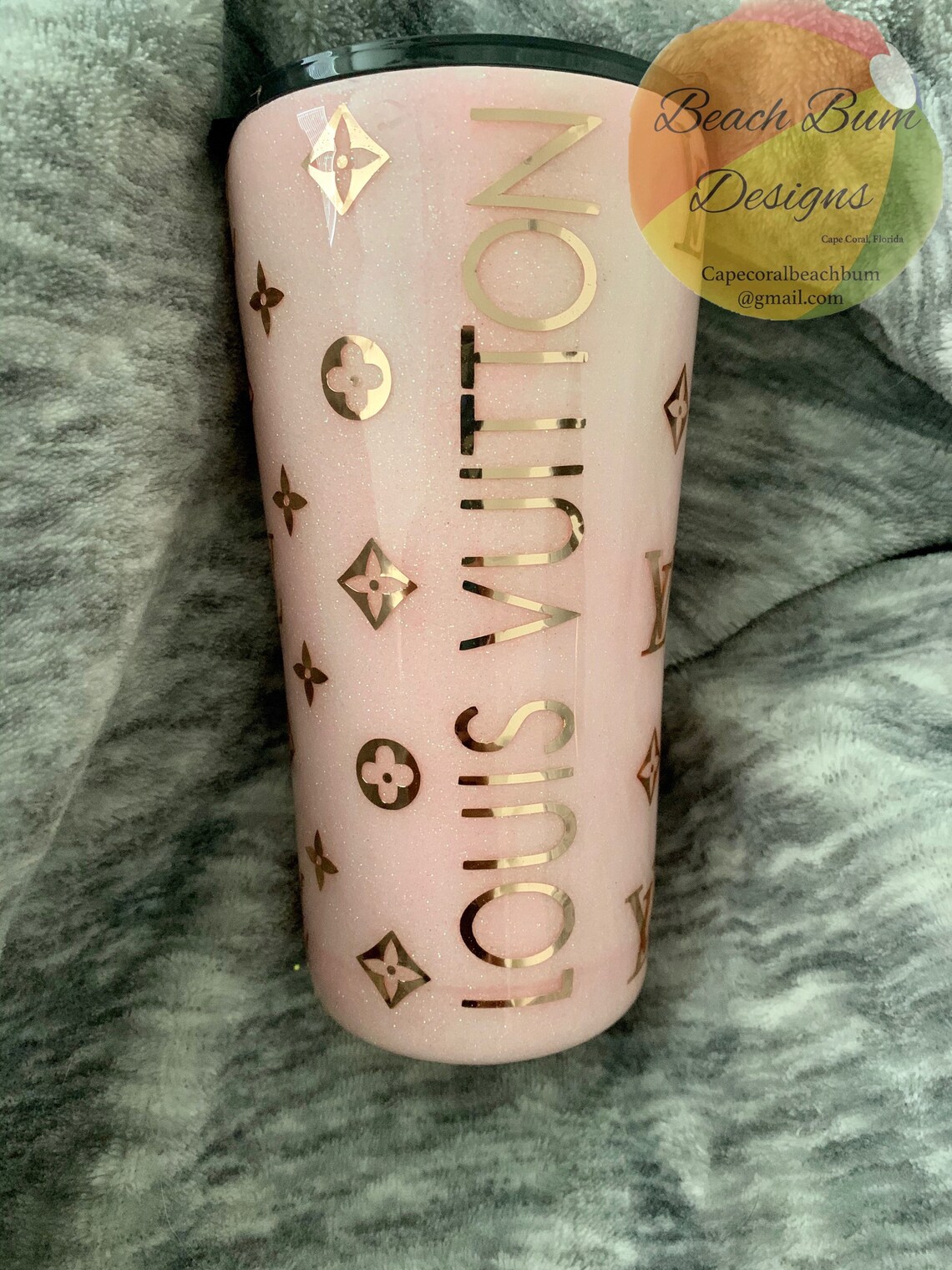 Louis Vuitton Custom Tumbler 20oz Etsy