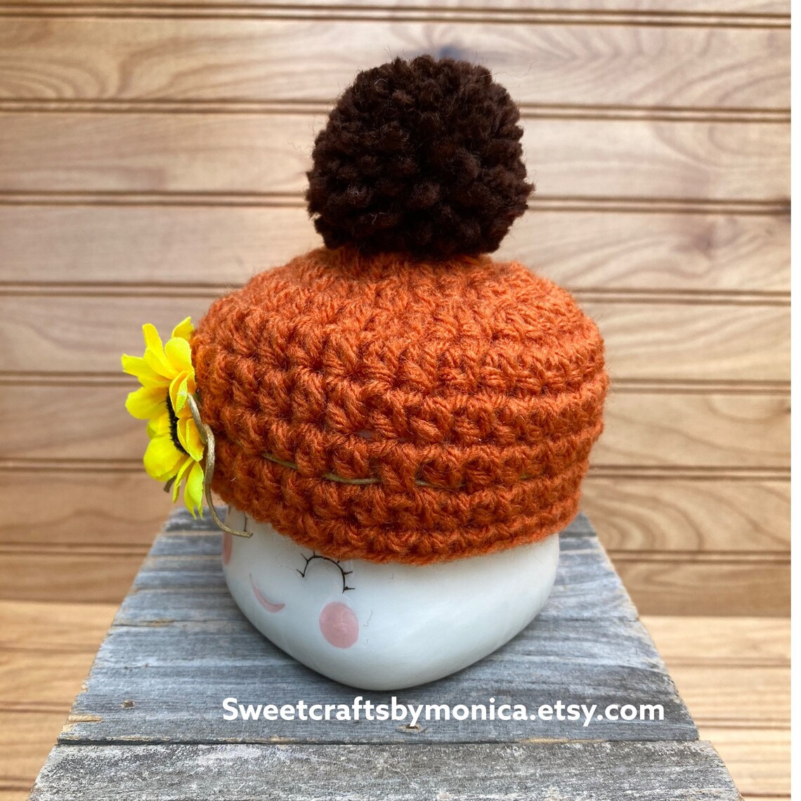 Fall marshmallow mug hat crochet hat for mugs Etsy